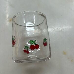 🍒Cherry Anthropologie Icon Glass🍒